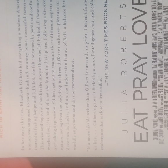 Book Eat Pray Love - Picture 4 of 4